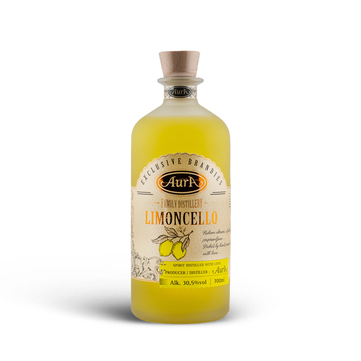 Aura Lemon Liqueur Limoncello 0.7L