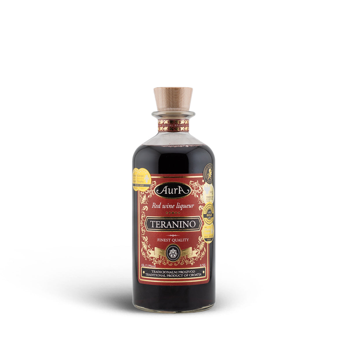 Aura Red Wine Liqueur Teranino 0.5L