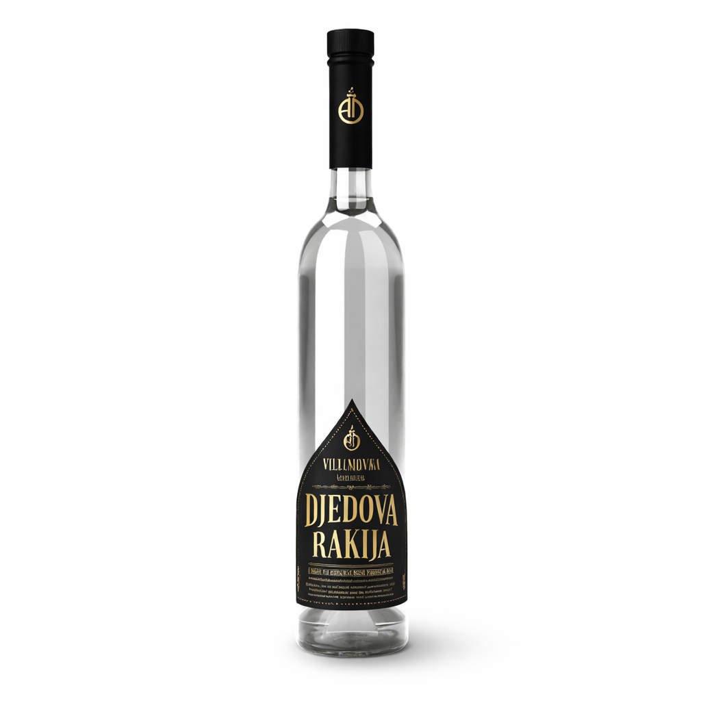 Pear Rakija Djedova rakija pear brandy 0.7L – MezeSliva