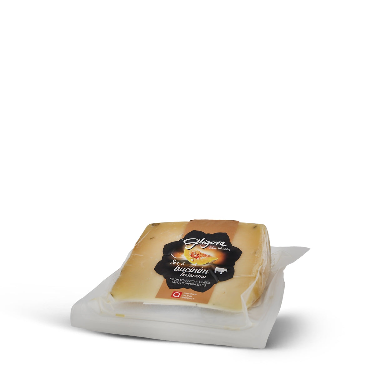 Gligora Cow Cheese with Pumpkin Seeds 125g