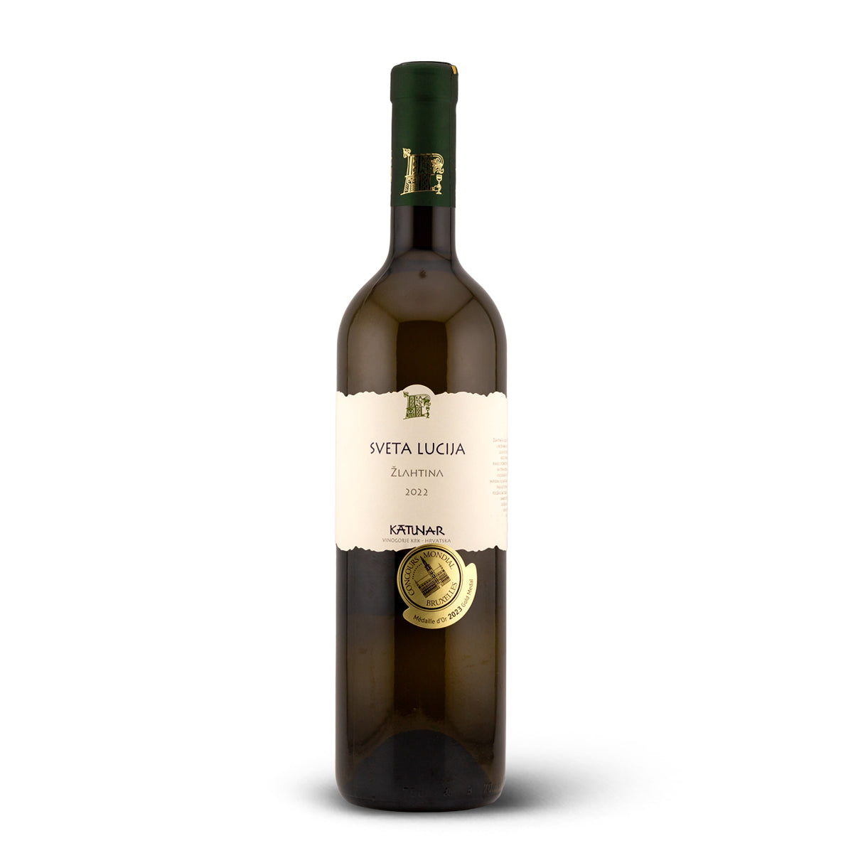 Katunar White Wine Zlahtina St. Lucia 0.75L