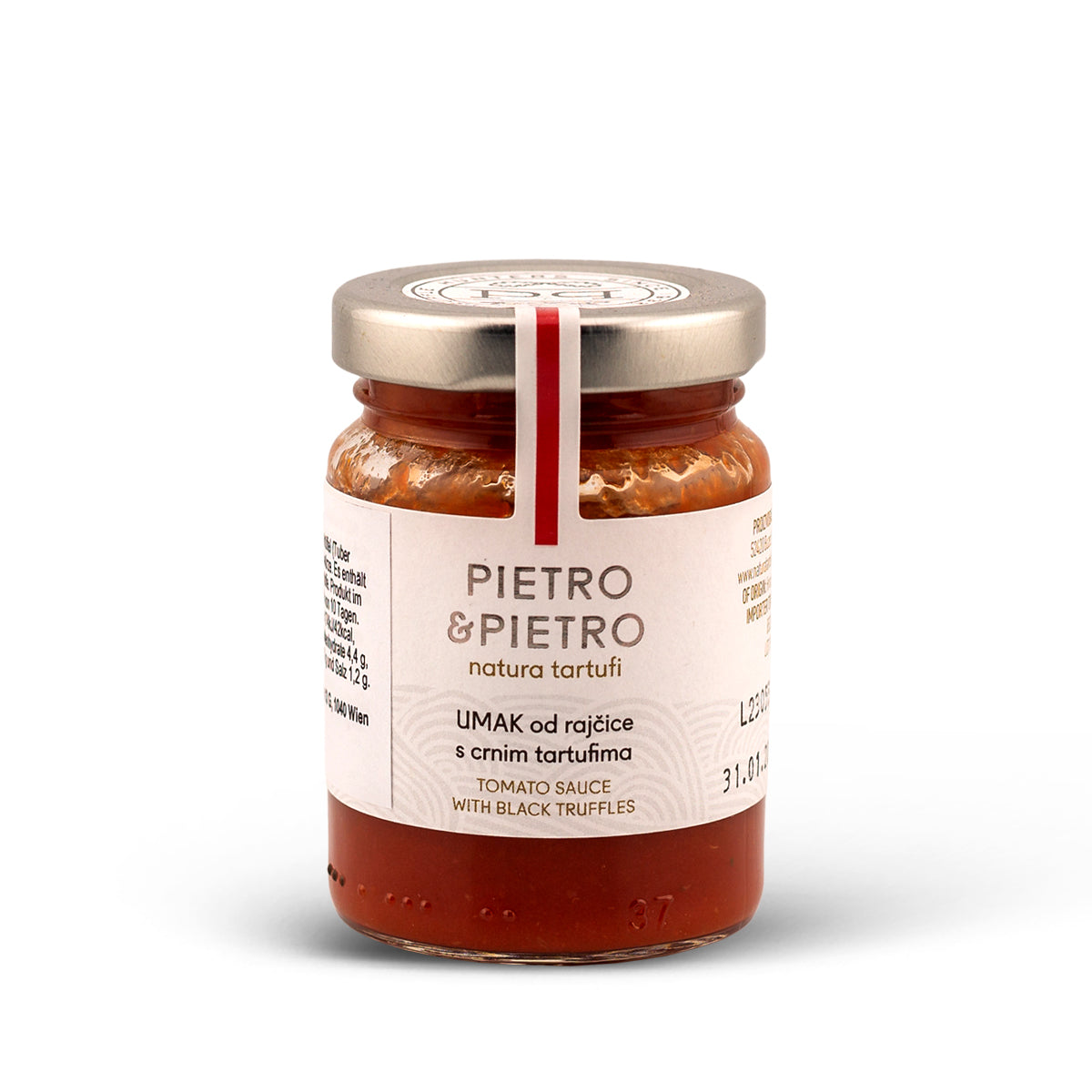 Pietro&Pietro Tomato Sauce with Black Truffles 80g