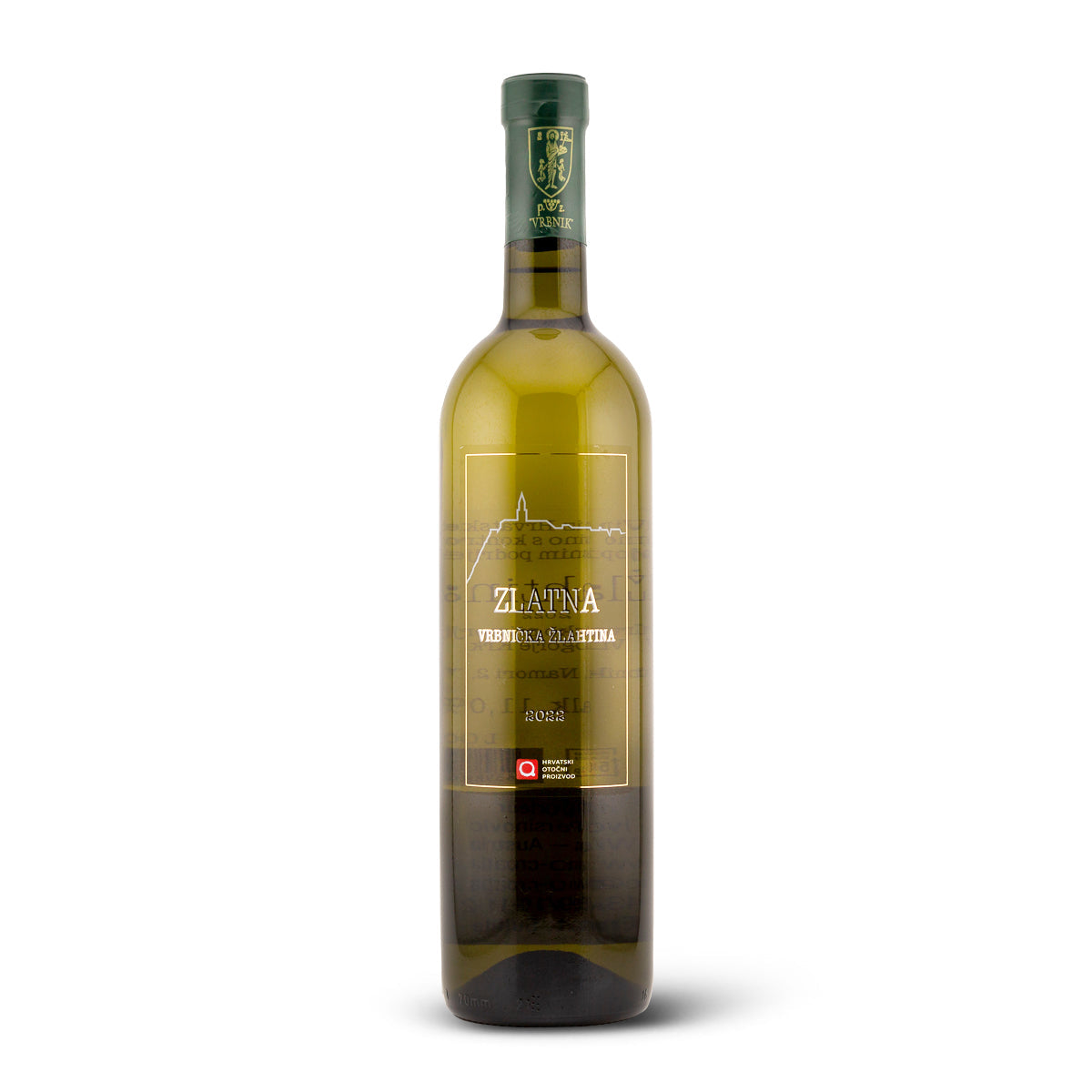 Vrbnik White Wine Zlatna Vrbnicka Zlahtina 0.75L