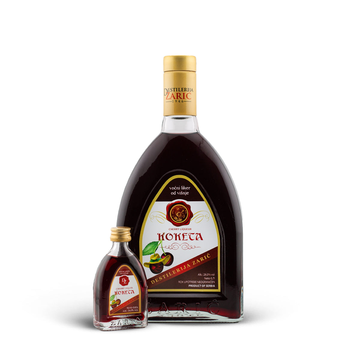 Zaric Koketa Sour Cherry Liqueur 0.03L