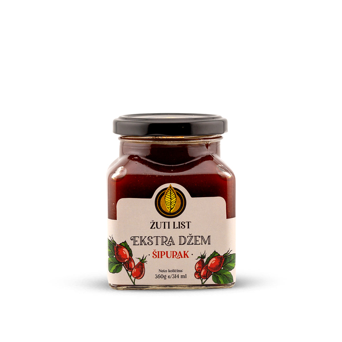 Zuti List Extra Rosehip Jam 360g