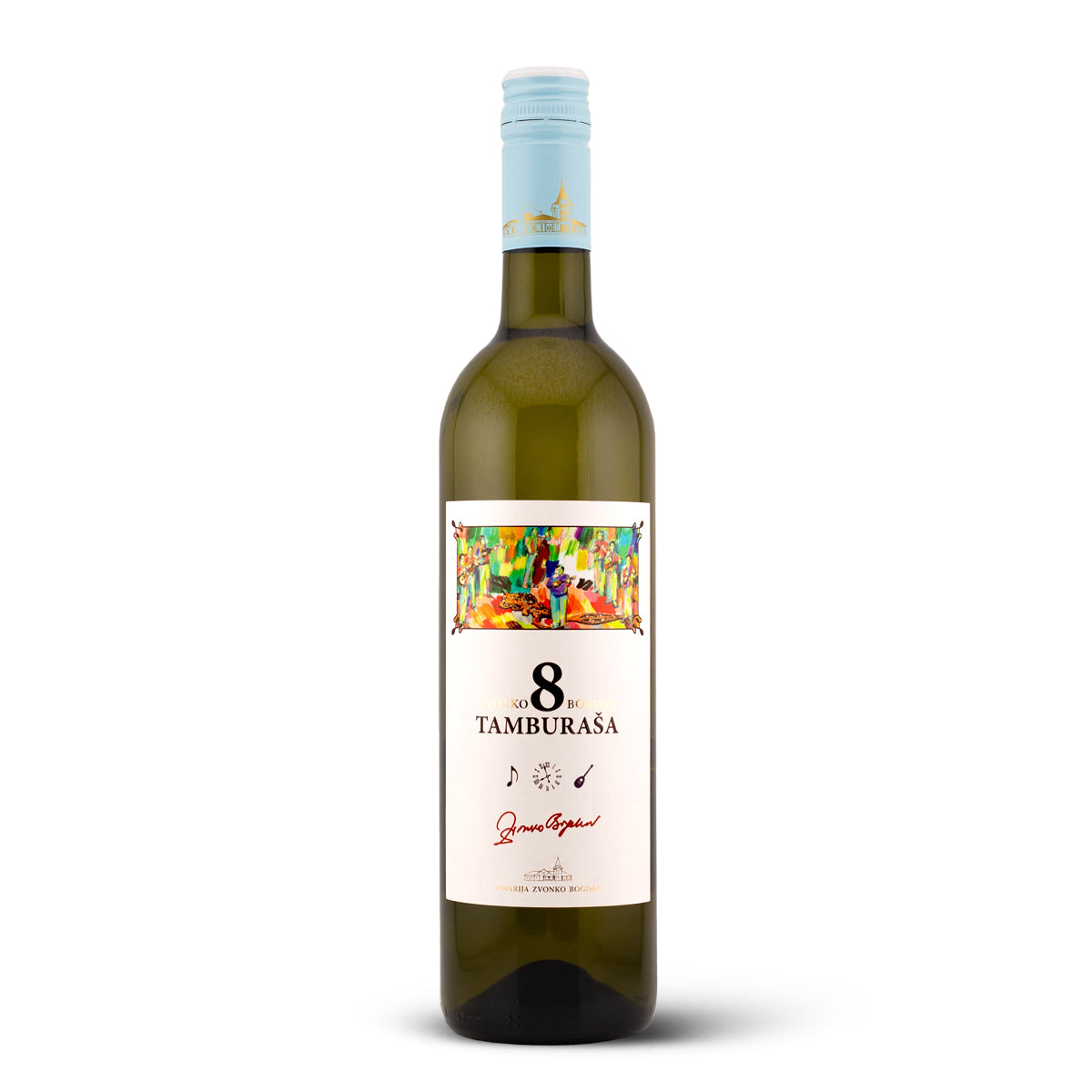 Zvonko Bogdan White Wine 8 Tamburasa 0.75L