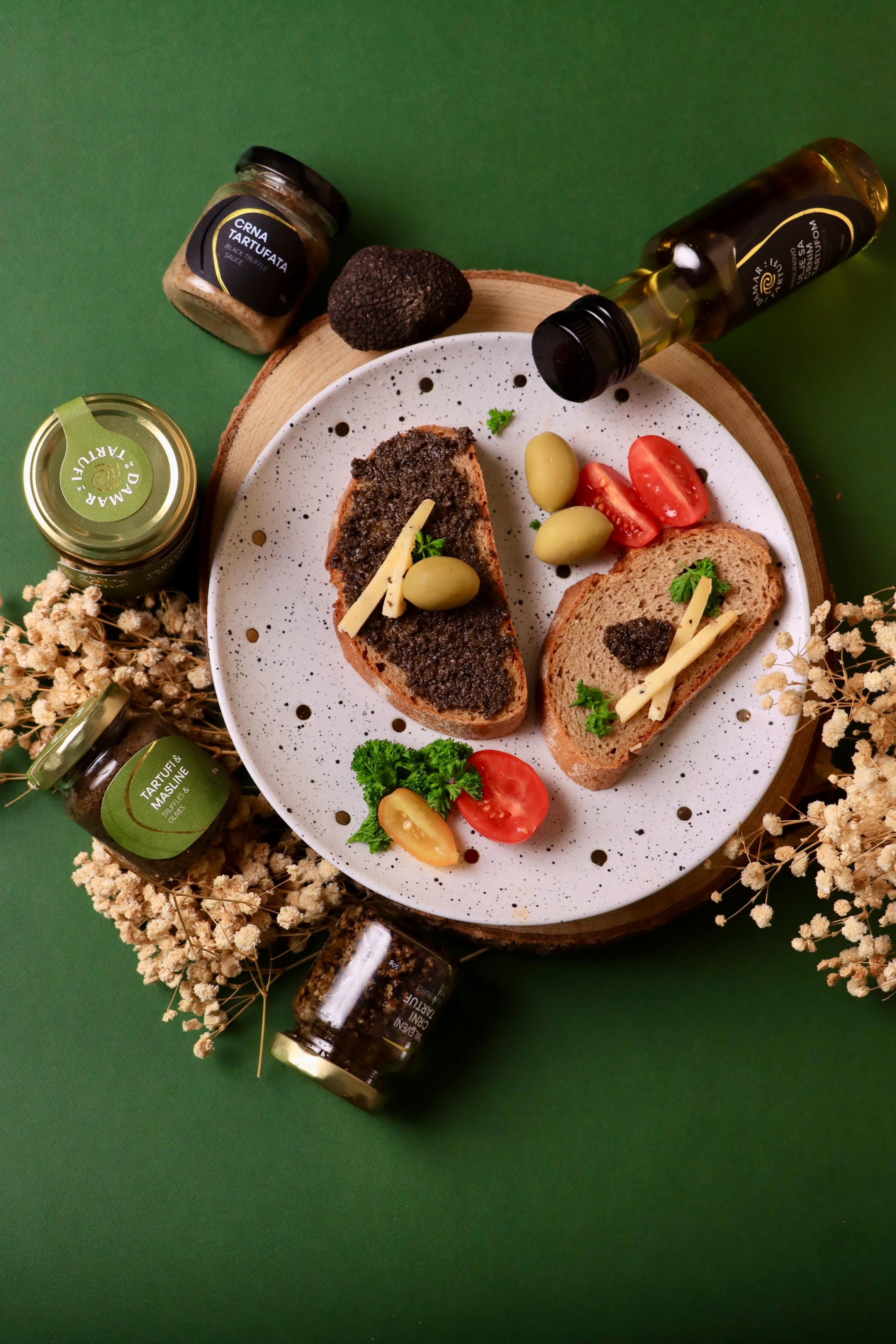 Damar Tartufi Pâté aus Gemahlenem Schwarzem Trüffel – 130g