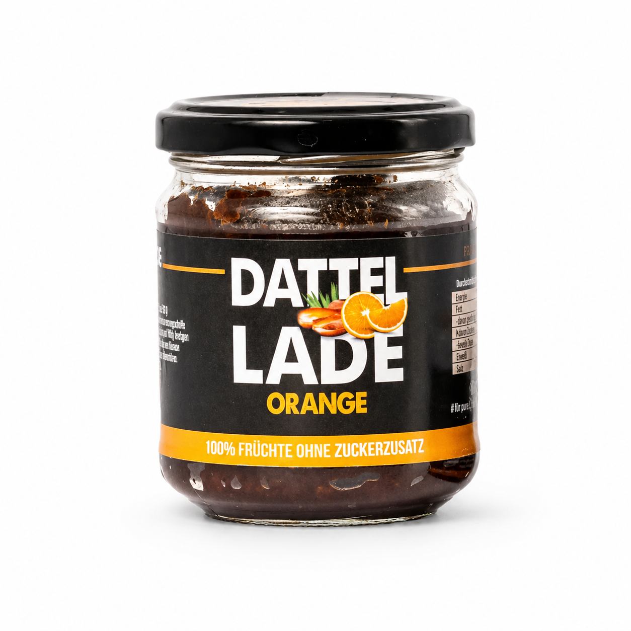 Dattellade Orange – Fruchtaufstrich aus Datteln & Orange 200 g