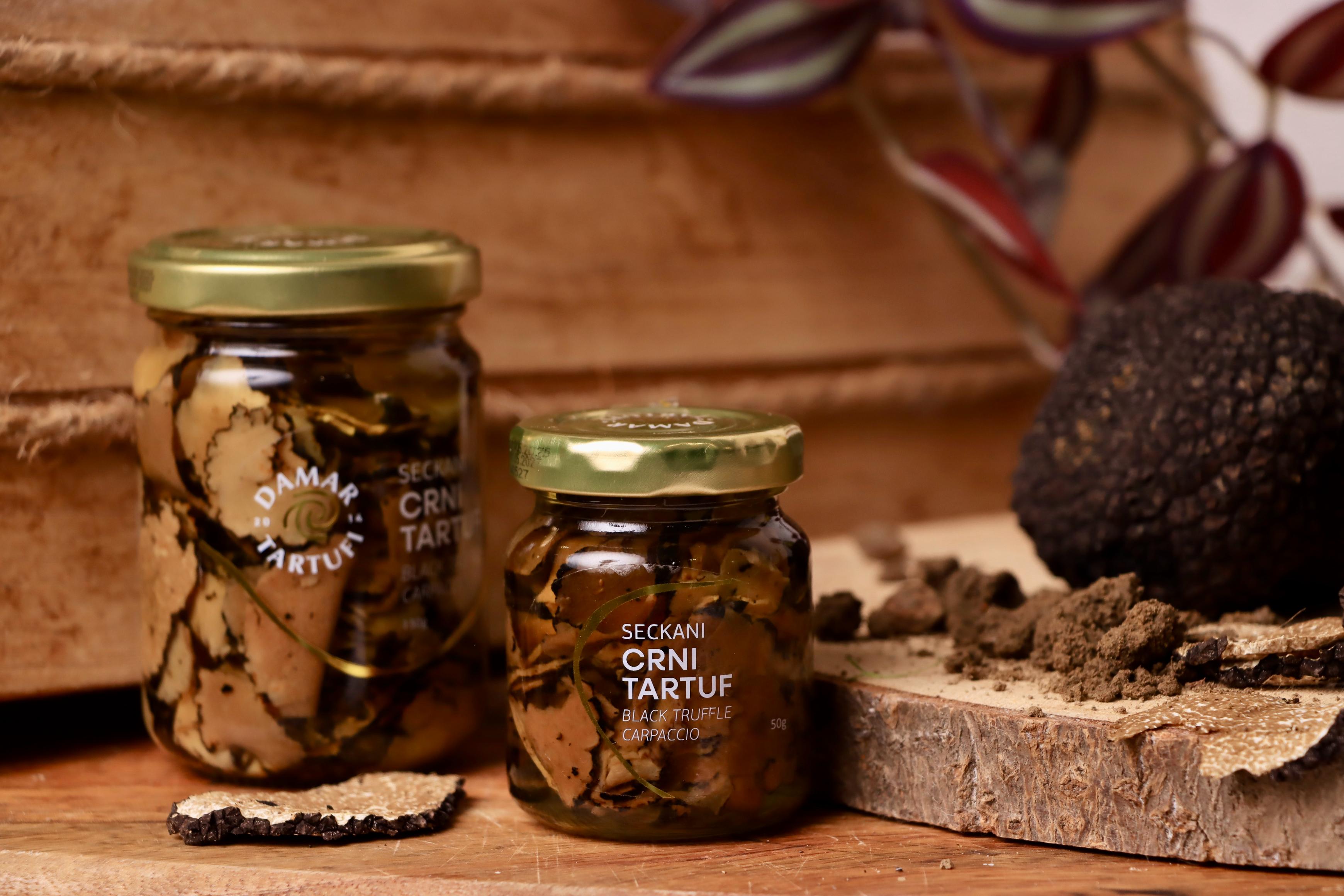 Damar Tartufi gehackte schwarze Trüffel – Carpaccio 50g