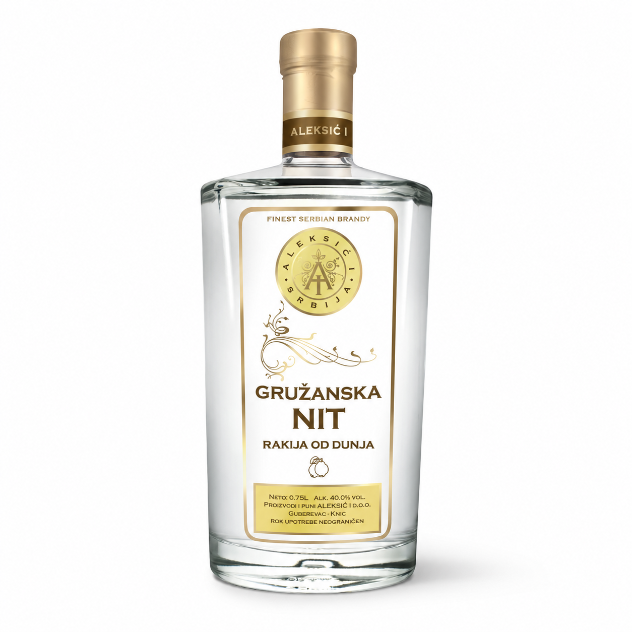Quince Brandy - Fruity & Aromatic - 0.75 L