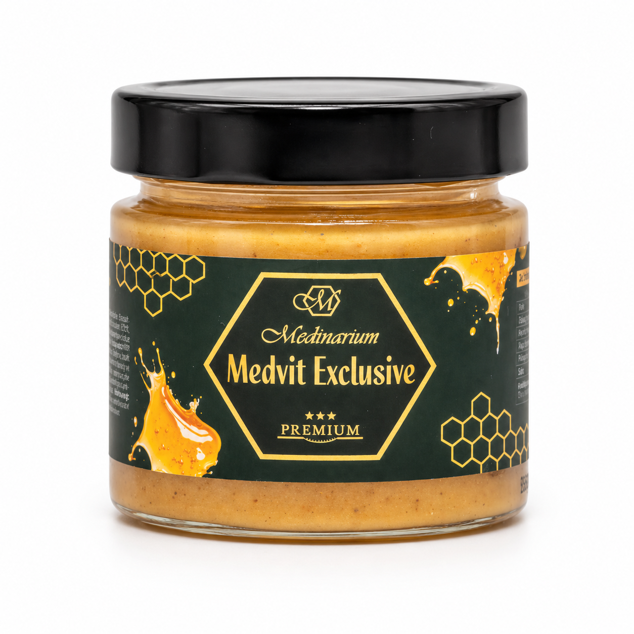 Honigaufstrich mit Nüssen, Gelée Royale & Propolis 250 g