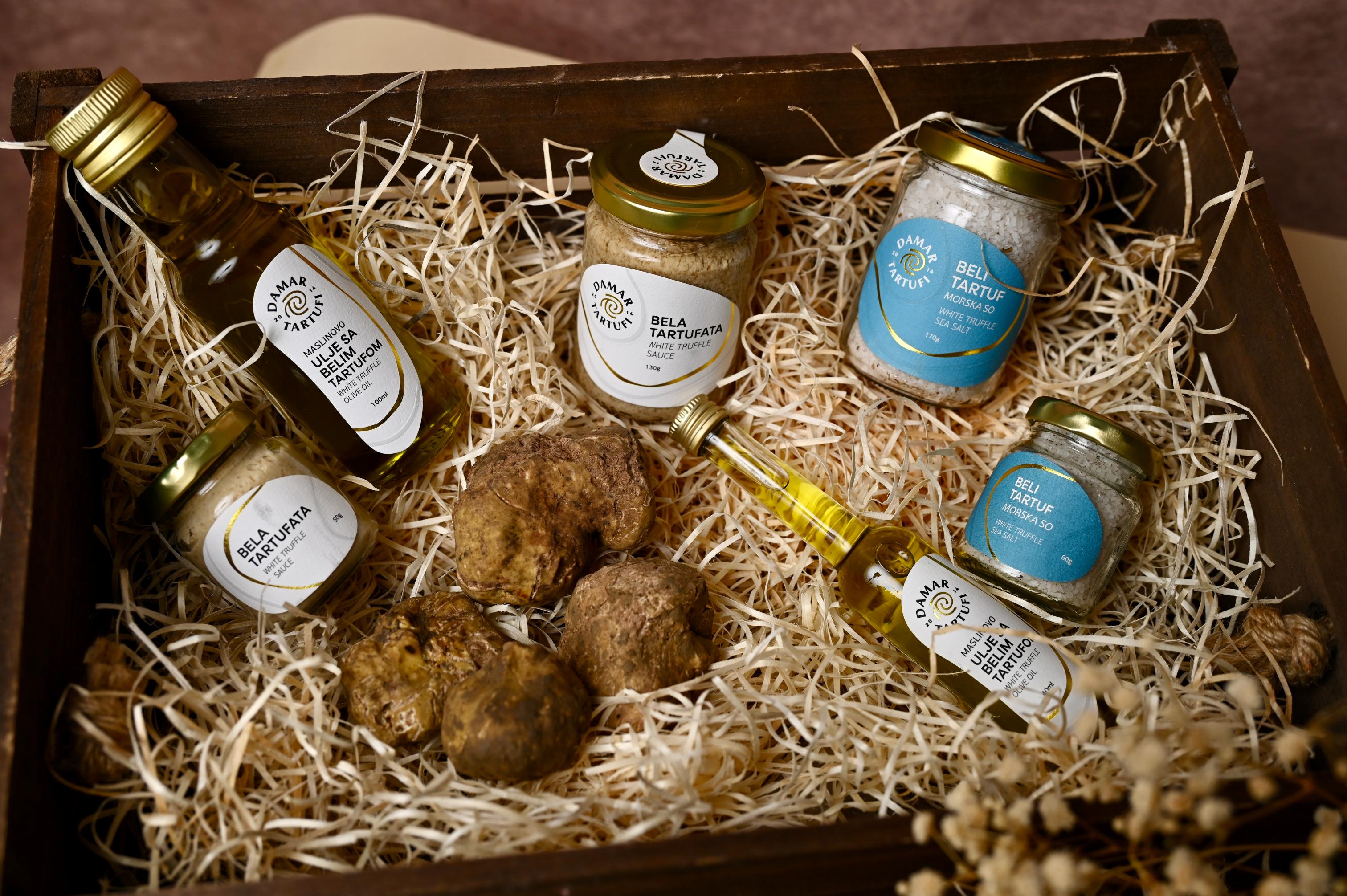 Damar Tartufi Meersalz mit weißem Trüffel – 60g