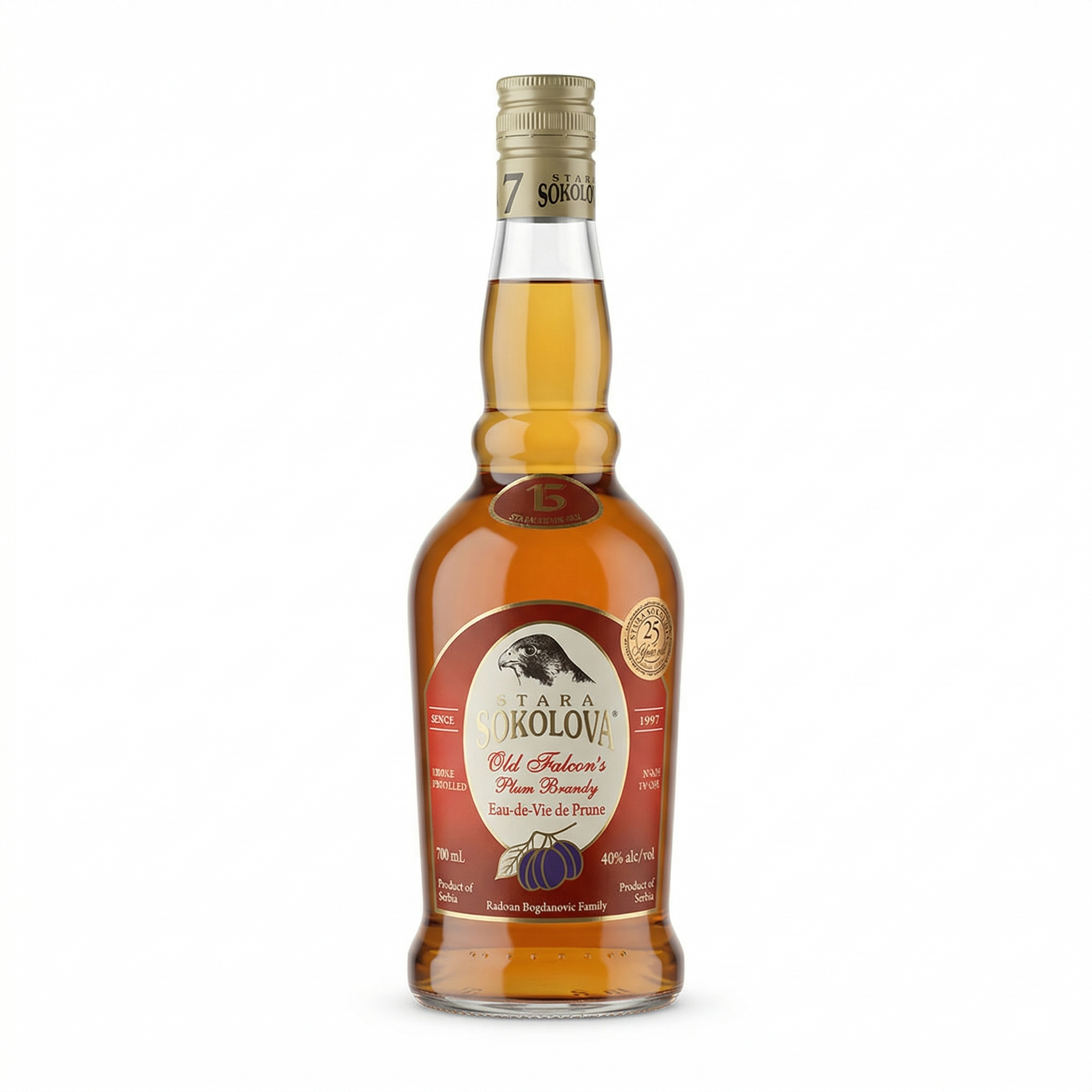 Stara Sokolova Slivovitz 7 J. – Premium Pflaumenbrand 0.7L