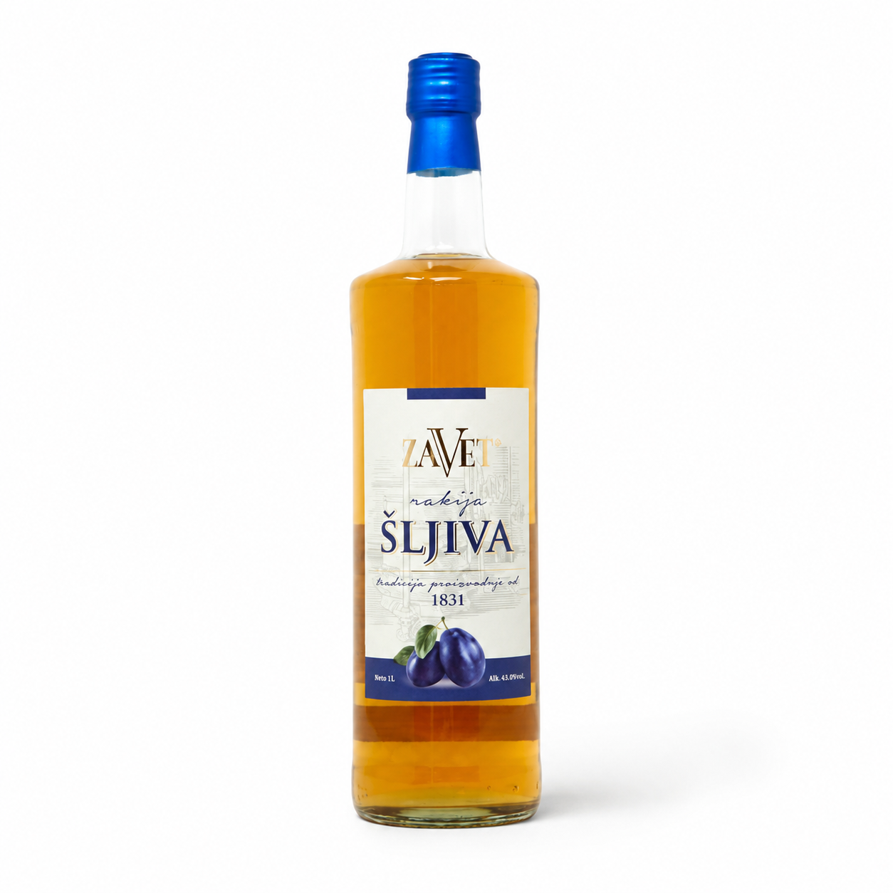 Zavet Plum Brandy – 1.0 L