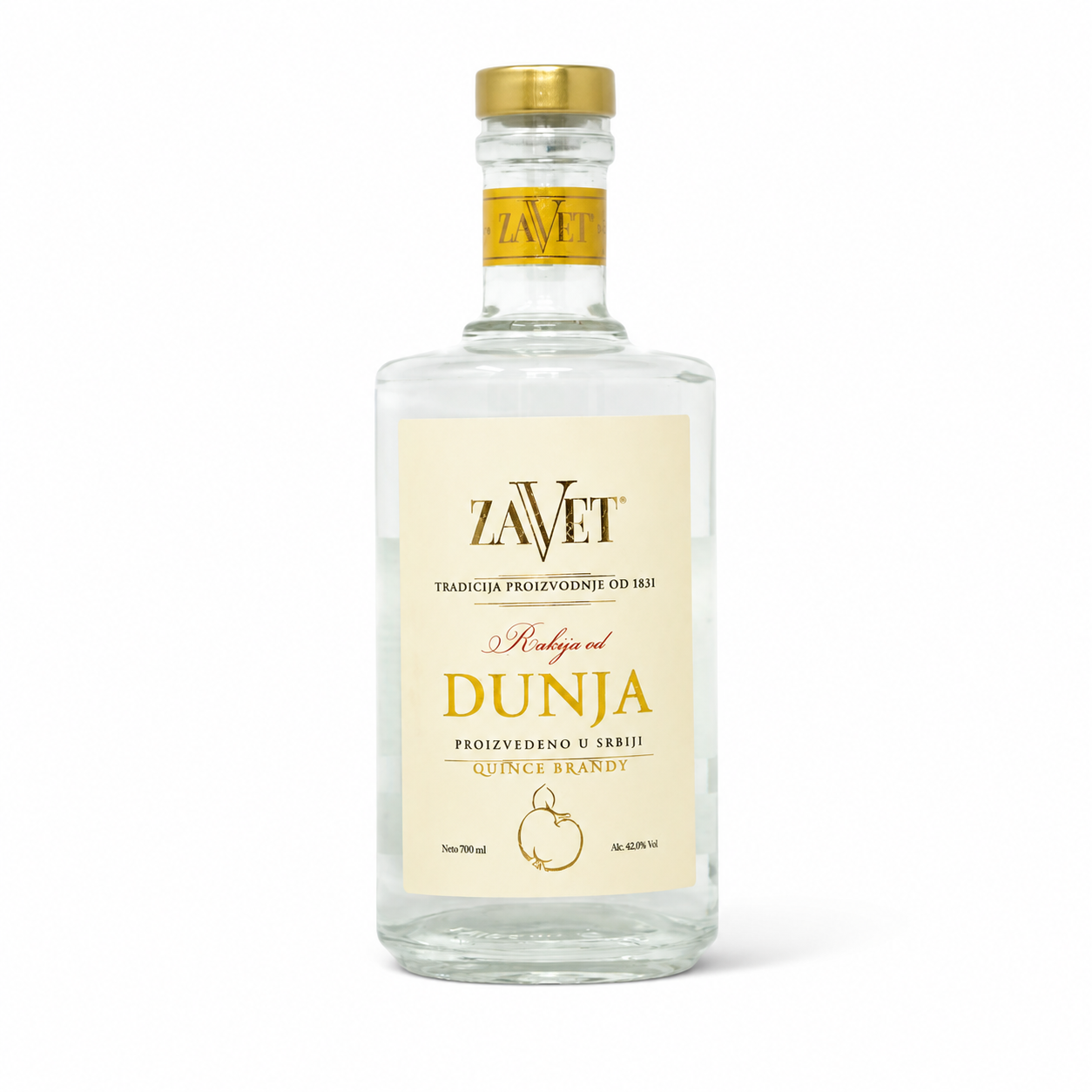 Zavet Quince Brandy – 0.7 L